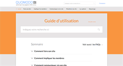 Desktop Screenshot of aide.quomodo.com