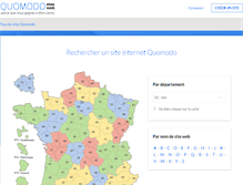 Tablet Screenshot of annuaires.quomodo.com